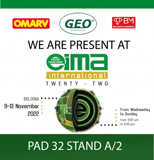 Siamo presenti ad EIMA 2022 !