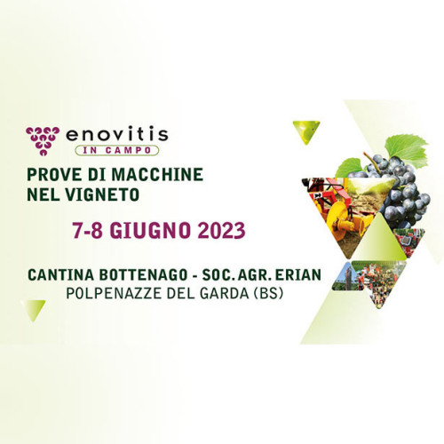 Saremo presenti a ENOVITIS IN CAMPO 2023